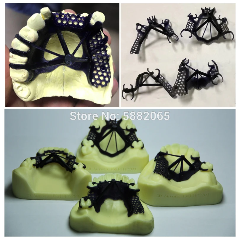 

DLP LCD SLA 3D printer casting resin 1000Gram for dental metal casting is suitable for Shining 3D, Sprint Ray, formlabs, etc.