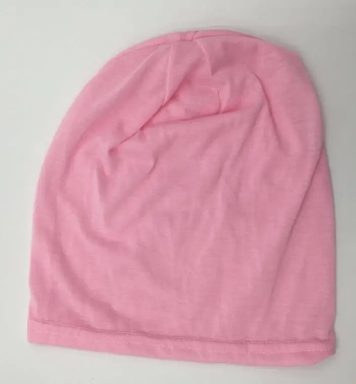 New Style Polyester Jersey Solid Color Pullover Cap Knitted Toe Cap Outdoor Cap