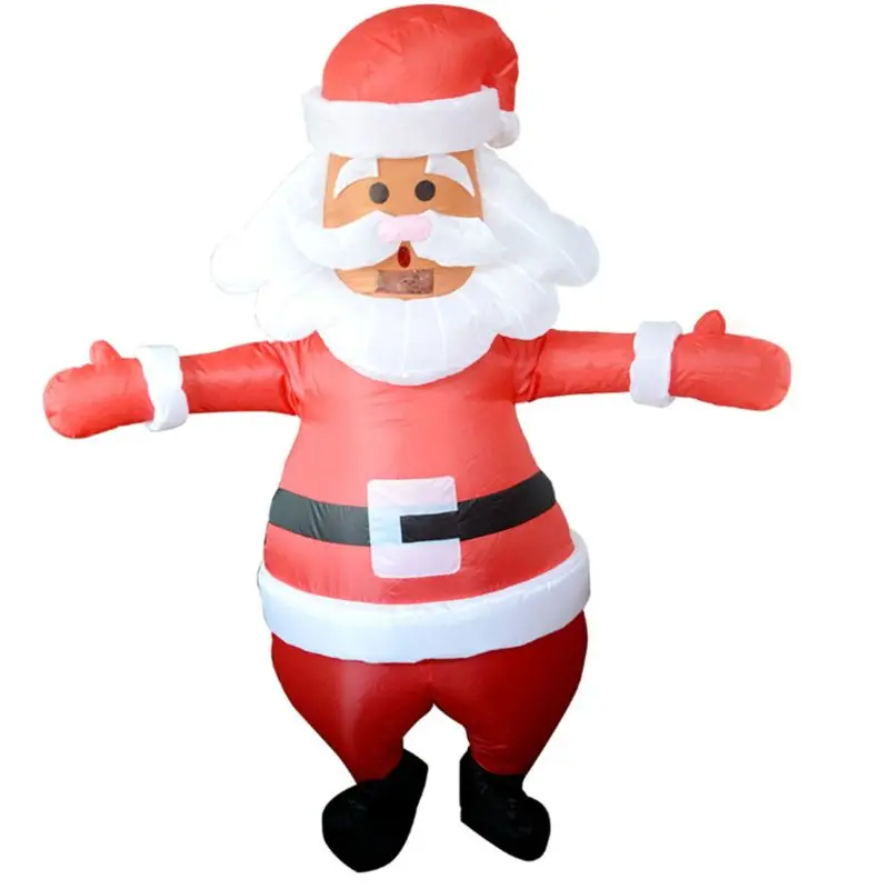 Inflatable Santa Snowman Costume Parenting Activity Annual Meeting Performance