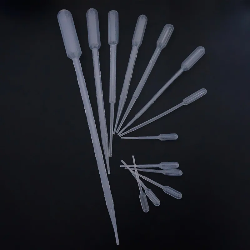 

All Size 0.2ml/0.5ml/1ml/2ml/3ml/3ml-L/5ml/10ml Laboratory Straw Transparent Dropper Pipette Laboratory Supplies Disposable
