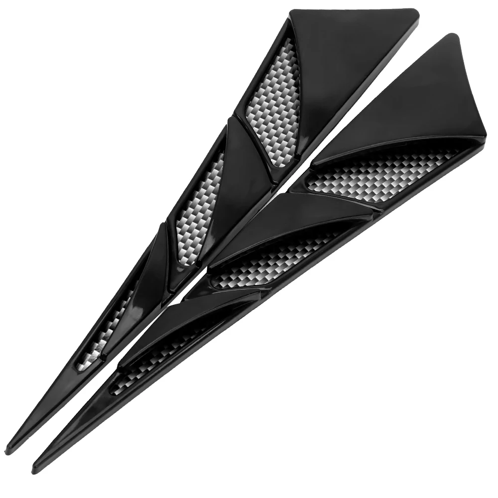 LEEPEE черное универсальное украшение для внешней части автомобиля наклейки на