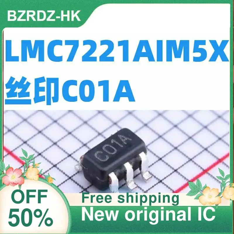 

2-10 шт./лот LMC7221AIM5X LMC7221 C01A SOT23-5 новый оригинальный IC