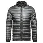 2020, модный мужской осенне-зимний легкий пуховик, Повседневный, толстый, верхняя одежда, ультратонкое светильник кое, тонкое пальто, пуховики