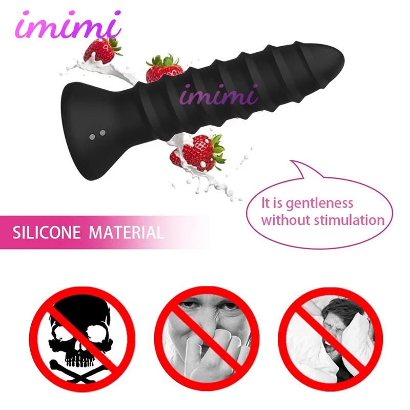 Силиконовые резьбовые Вибраторы AV палочка фаллоимитатор 10 скоростной мощный