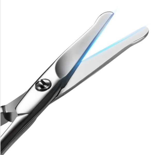 

Stainless Steel Makeup Scissors Small Nose Hair Scissor Rounded Eyebrow Eyelashes Epilator Face Hair Removal Tools