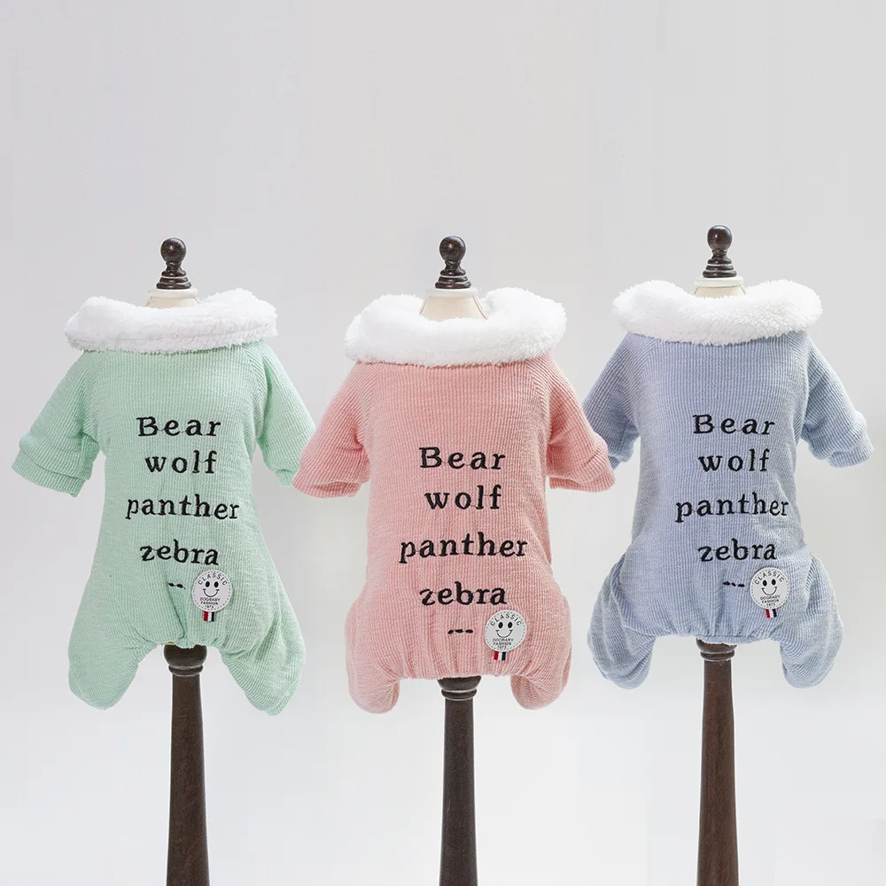 2018 новая стильная одежда для собак кошек Повседневная теплая с хлопковой