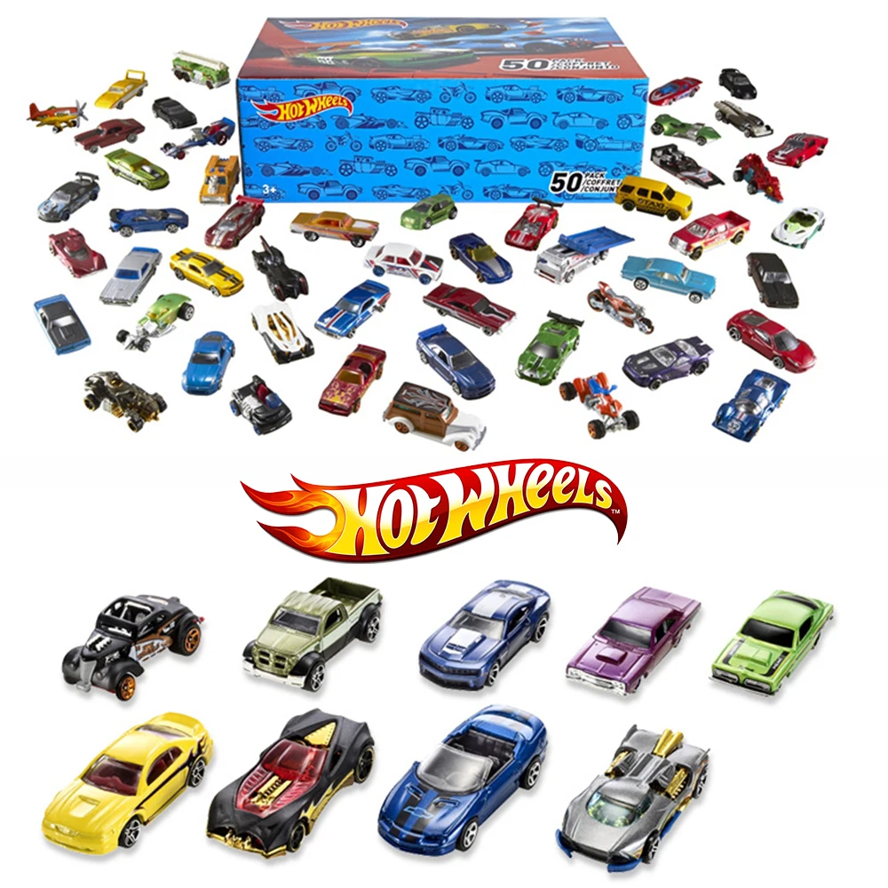 

Hot Wheels Kid Toys Car Metal Mini Sport Cas Random Collection 1:64 Alloy Diecast Vehicles For Children Birthday Gift C4982