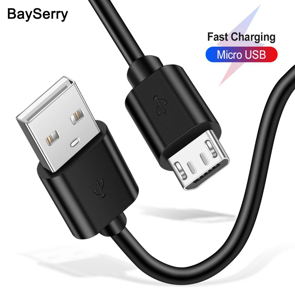 Кабель Micro usb BaySerry 3A кабель для быстрой зарядки и передачи данных Samsung S7 Xiaomi Huawei