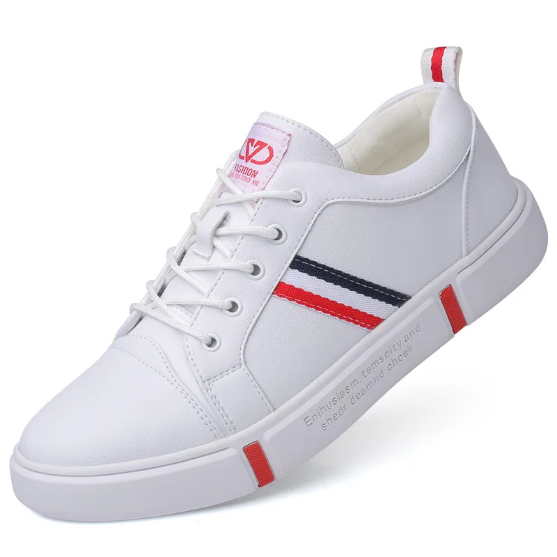 

Spring 2019 New Small White Shoes Fashion Korean Sports Leather Shoes