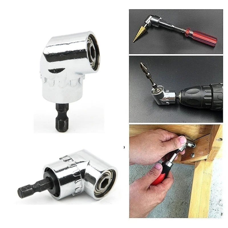 Дрель под прямым углом 105 градусов удлинитель отвертка насадка 1/4 дюйма