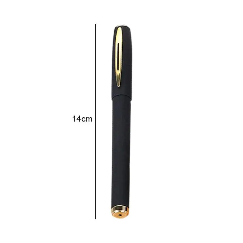

1Pcs Matte Gel Pens Black Ink 0.5mm Large Capacity Supplies Ink Office Gel School Pen J8J1