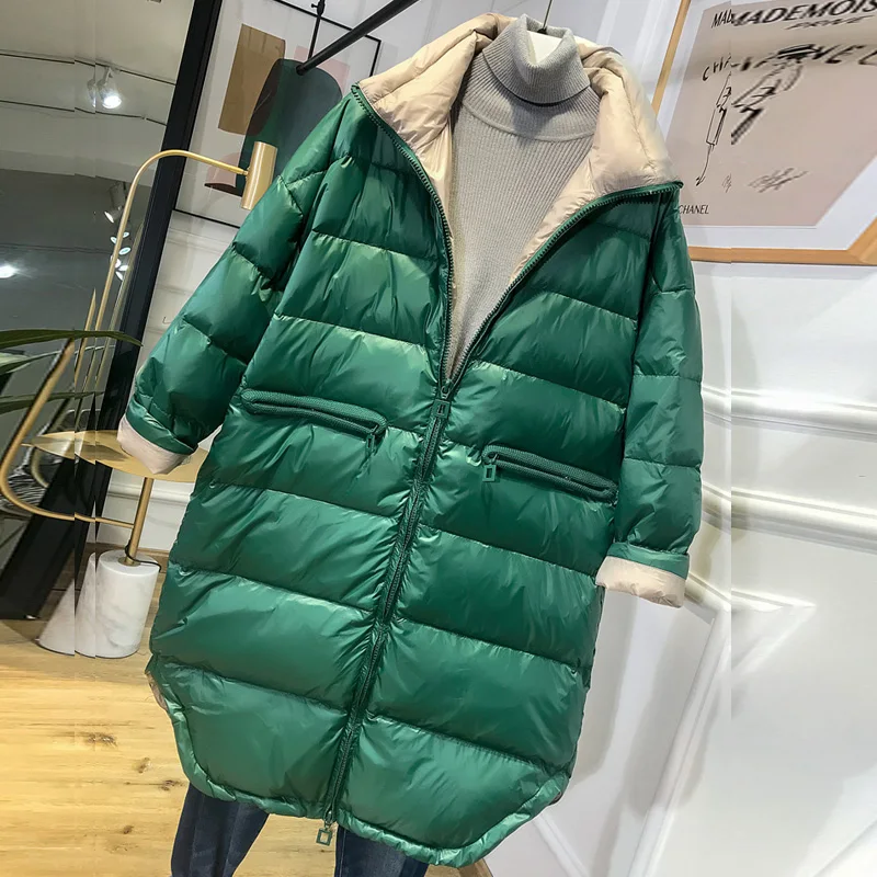 Зимняя женская куртка новинка 2019 зимняя модная уличная Дизайнерская Женская на
