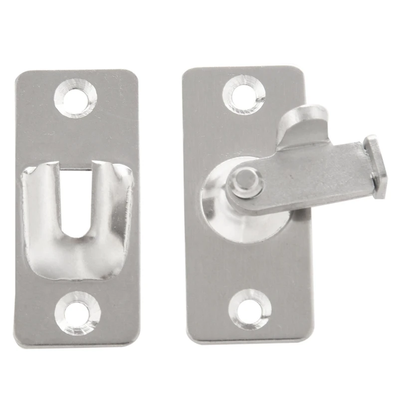 

Right Angle Lock 90 Degree Room Door Buckle Buckle Suitable For Bathroom Barn Door Sliding Door Buckle Bending Right Angle Door