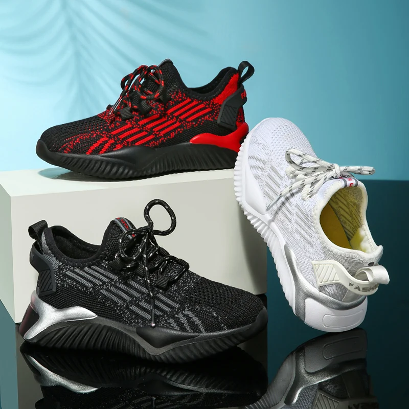 

New Lightweight Children Sports Shoes Non-Slip Breathable Soft Girls Sneakers School Training Walking Shoes Boys Tenis Infantil