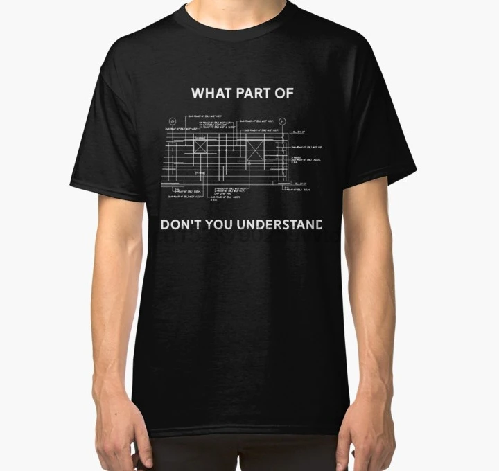 Смешные мужские футболки архитектурный инженерный инженер Футболка