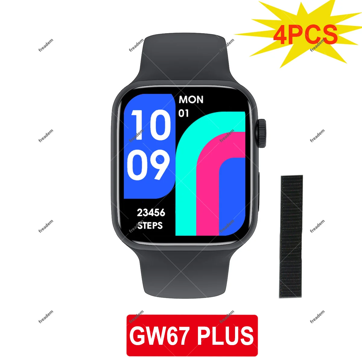 

4PCS GW67 Plus Smart Watch