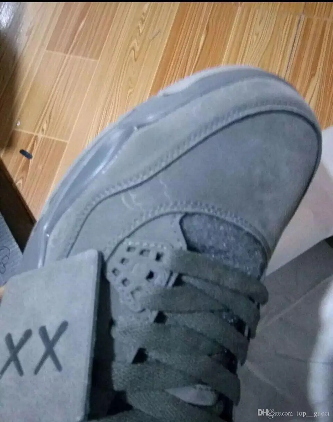 Мужские кроссовки для баскетбола KAWS x серые белые черные лучшего качества в стиле