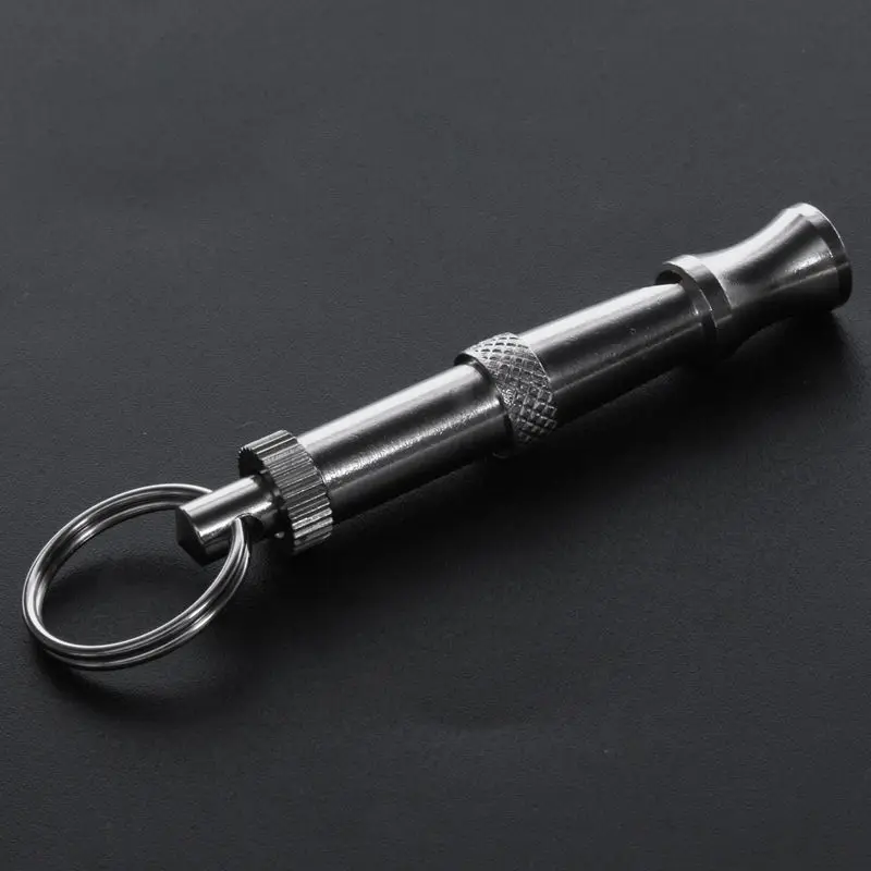 

5 x ultrasonic Whistle for Dog Training silver color