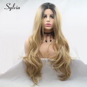 Парики из натурального термостойкого волокна, 2t, с эффектом омбре