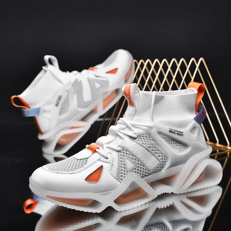 

Men Trend Casual Sport Shoes Breathable Soft Sneakers Non-Slip Damping Footwear Comfortable Jogging Zapatos High Quality Shoes