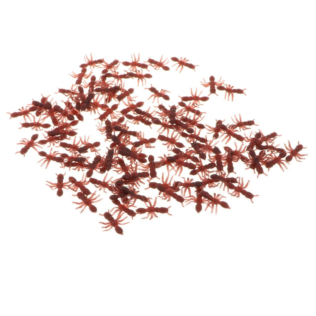 100 Piece Plastic Mixed Color Realistic Fake Ants Model Figure Set Kids Toy for Halloween Party Decorations Christmas |