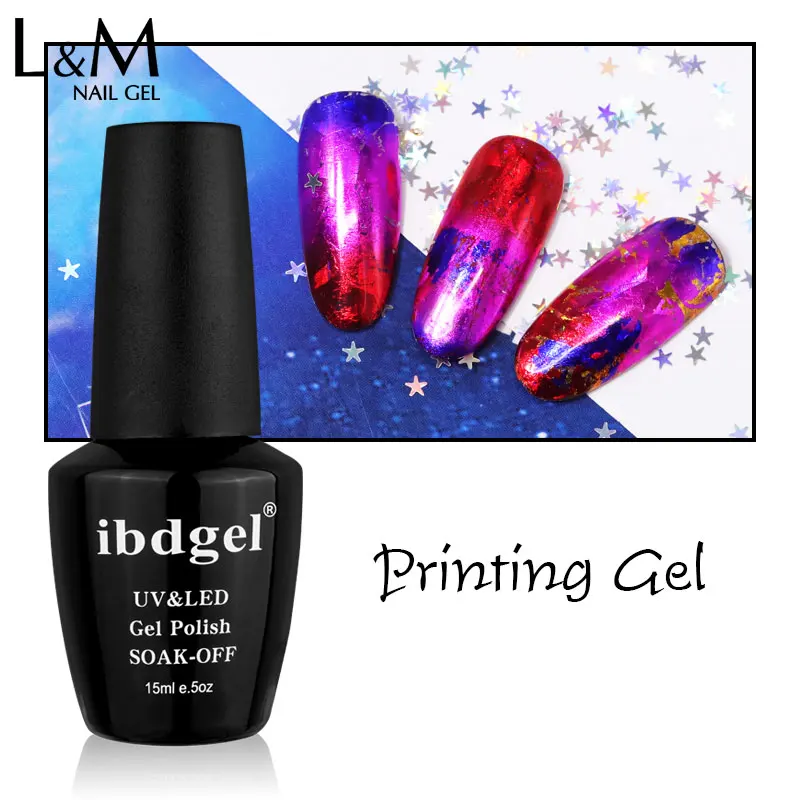 1 шт. прозрачный гель для УФ/светодиодной лампы|Гель ногтей| |