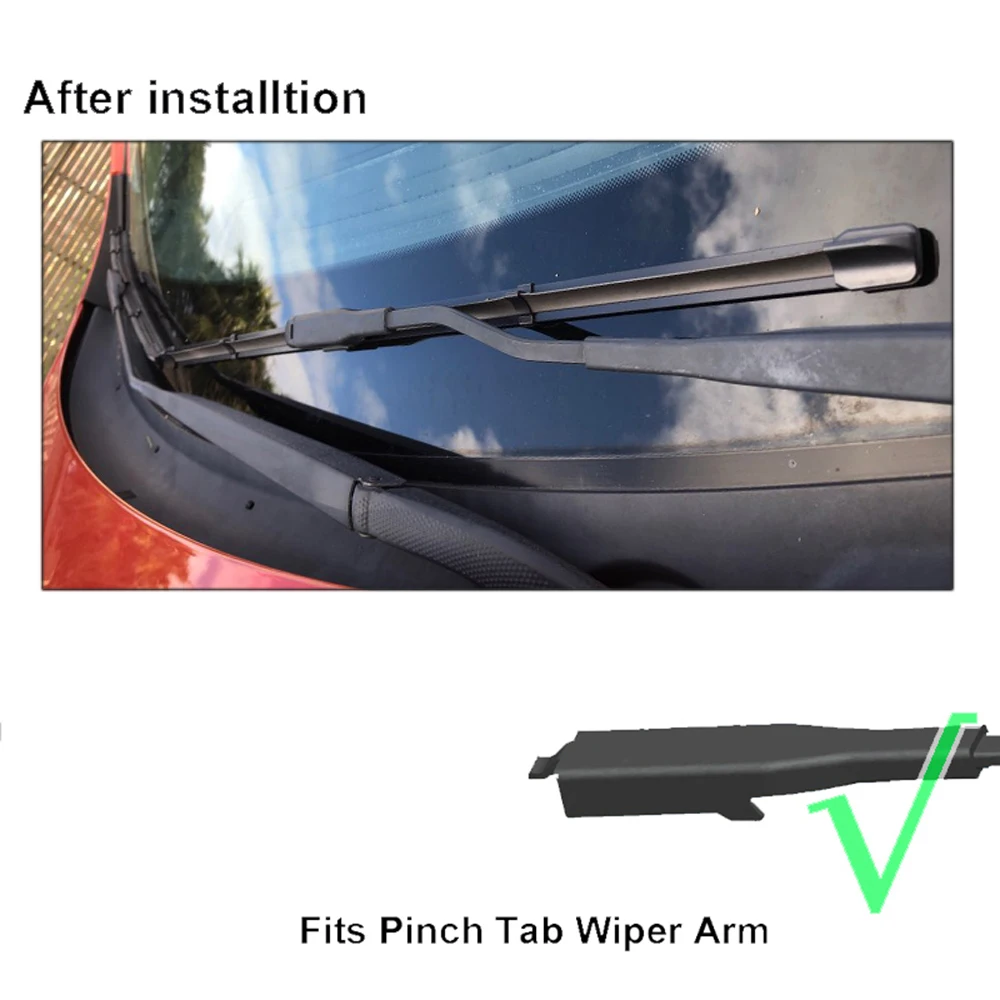 Xukey 2 шт./компл. стеклоочистители для Opel Corsa D 2006 2007 2008 2009 2010 2011 2012 2013 лобового стекла стеклоочиститель 2" 16"