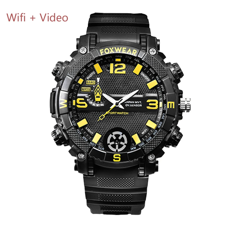 Best selling 1280*720 HD Vedio Recorder Smart Watch WIFI smart remote control IR Night Vision Video-recording Photo | Электроника