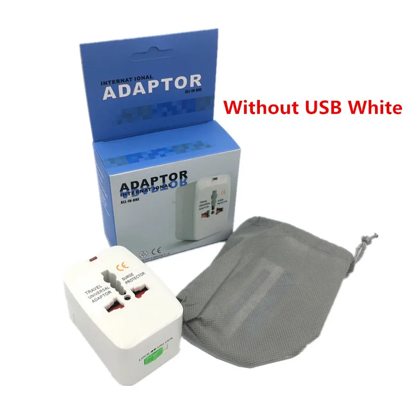 Новый универсальный дорожный адаптер для зарядки с 2 USB портами Универсальный