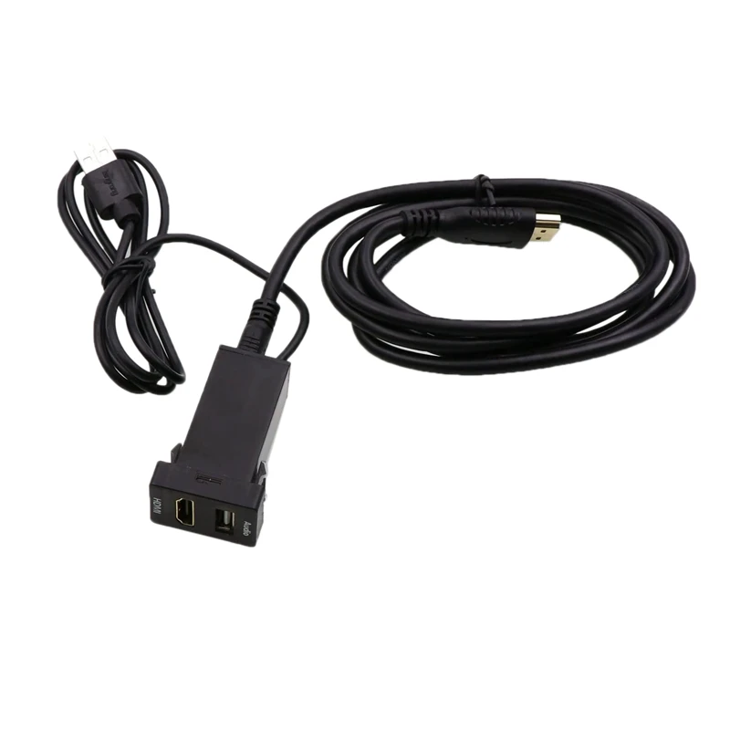 Автомобильное USB зарядное устройство с разъемом HDMI для TOYOTA Camry Corolla Yaris Reiz LandCruiser