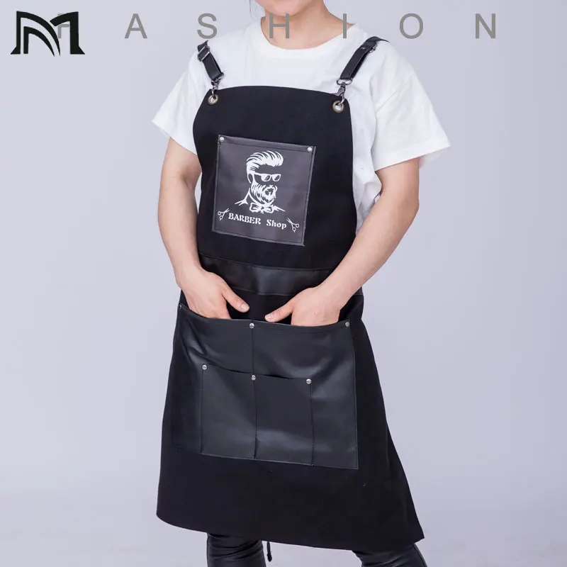 Salons Hairdressing Cape for Hair Cutting Apron Oxford Buga Barber Pocket Dyeing Hairdresser Antifouling Cloth | Красота и здоровье