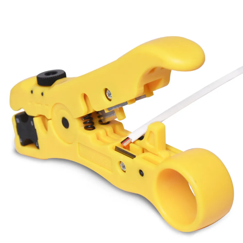 Инструмент для зачистки кабеля Cat5 Cat6 RG59 плоскогубцы сетевого инструмент