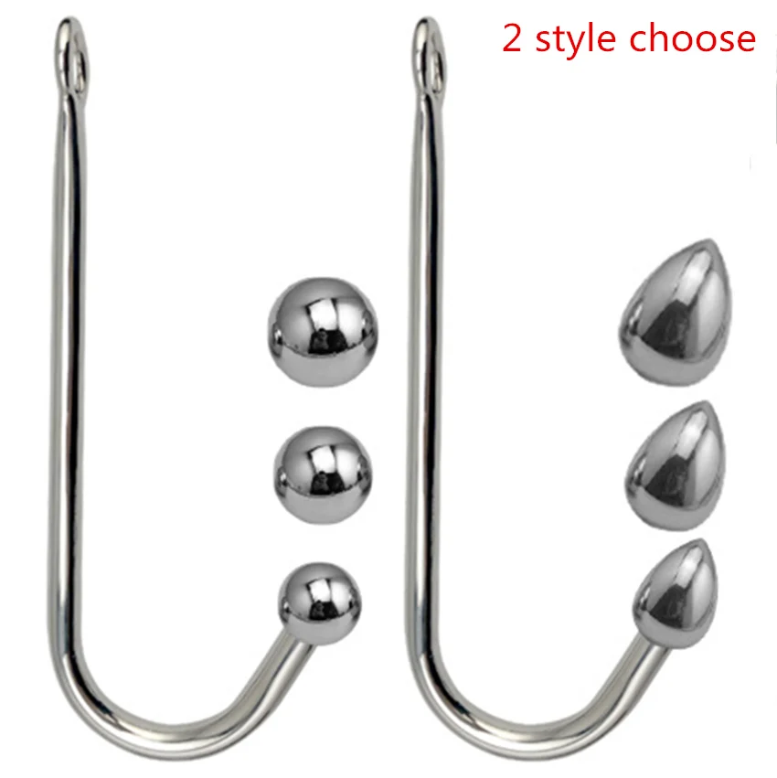 2 стиля выбрать Butplug из нержавеющей стали стержень сменный 3 шарика анальный