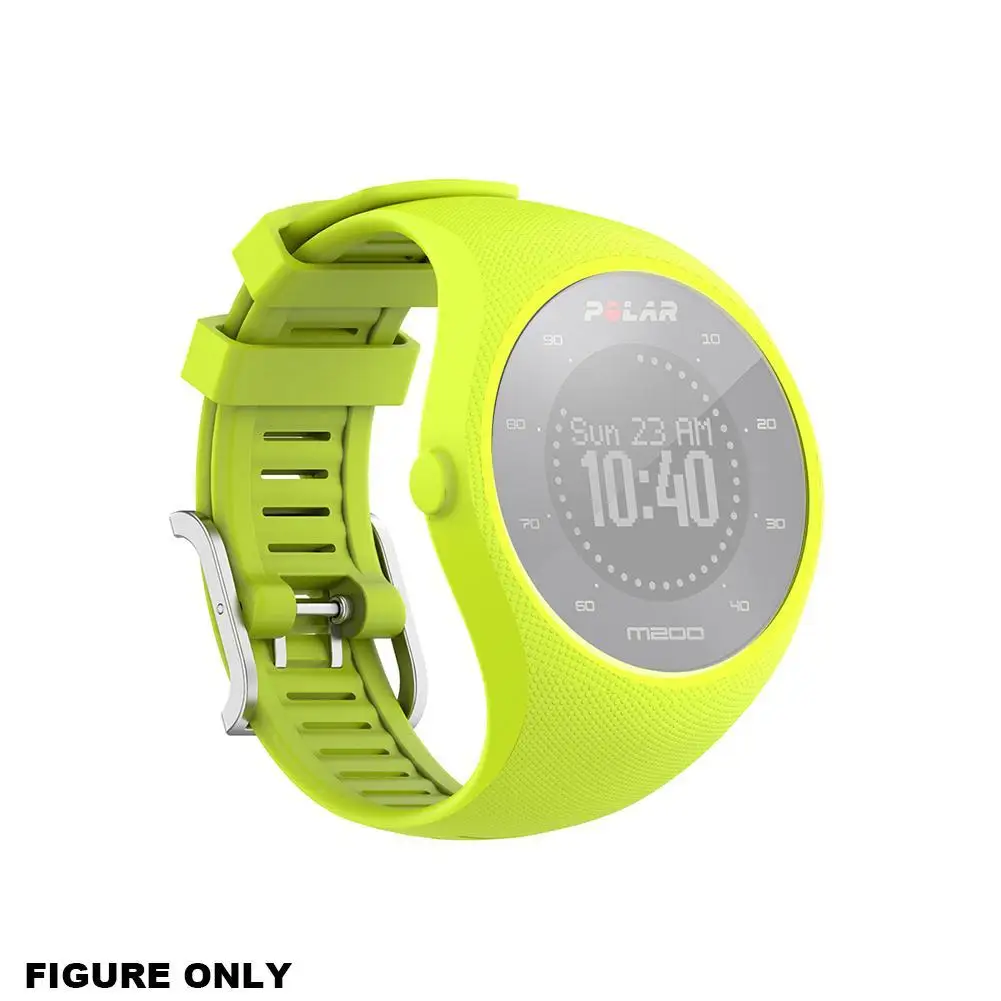 

For Polar M200 GPS Watch Silicone Wristband Watch Strap Replacement Band Strap Bracelet X9P8