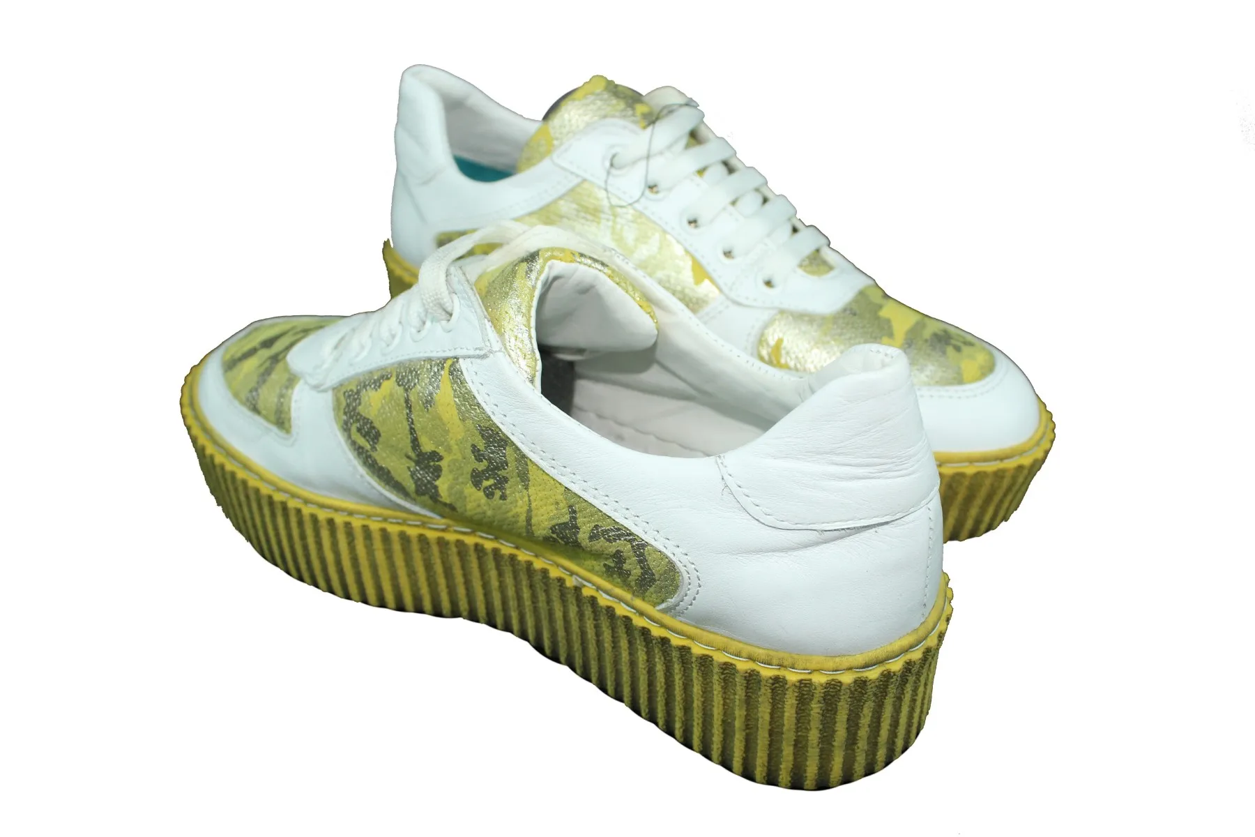 

ZER Shoes Yellow-White Female
