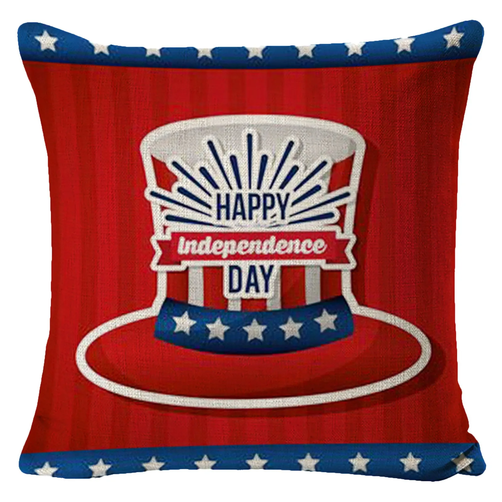 День Независимости семейная Подушка семьи Чехол обниматься Мягкий на подушку