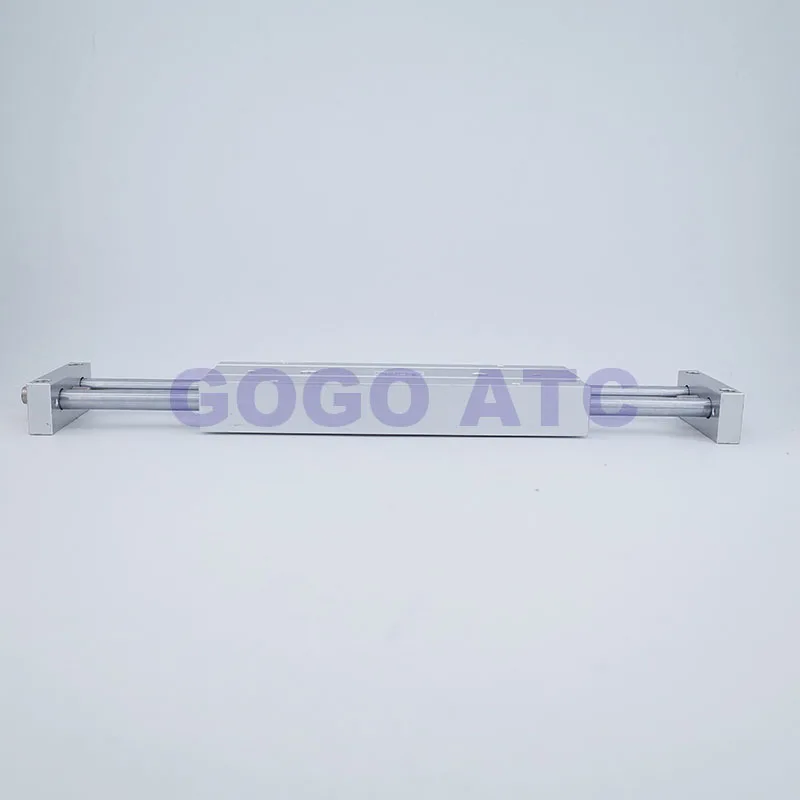 Пневматический привод GOGO двойной поршневой шток диаметр отверстия 20 мм ход 25/50/75