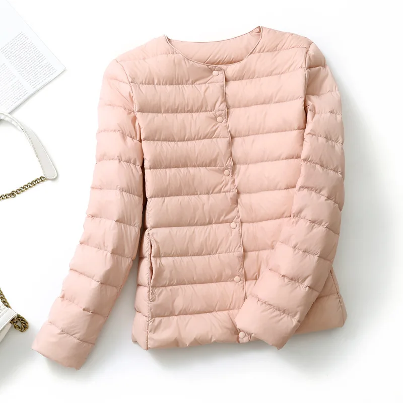 Женская двухсторонняя сверхлегкая Зимняя куртка новинка 2022 пальто на утином