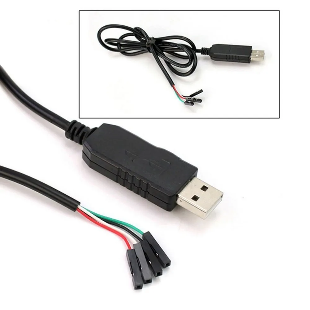 PL2303 PL2303HX USB в ttl кабель 4 Pin RS232 модуль конвертер Последовательный Кабель-адаптер