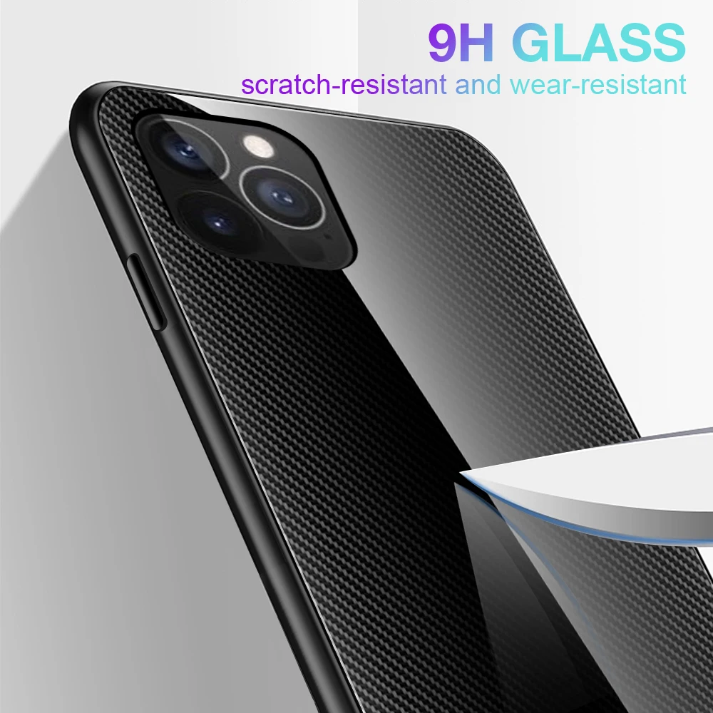 new color tempered glass case for iphone13pro 12mini 11promax xs xr x phone back cover for iphone 8 7 plus 6 6s protective shell free global shipping