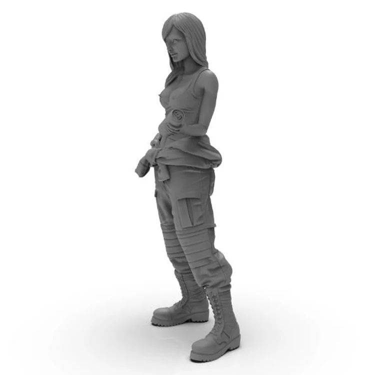 1/16 Экшн камера для девочек фигурка модели из смолы GK несобранный и Неокрашенный