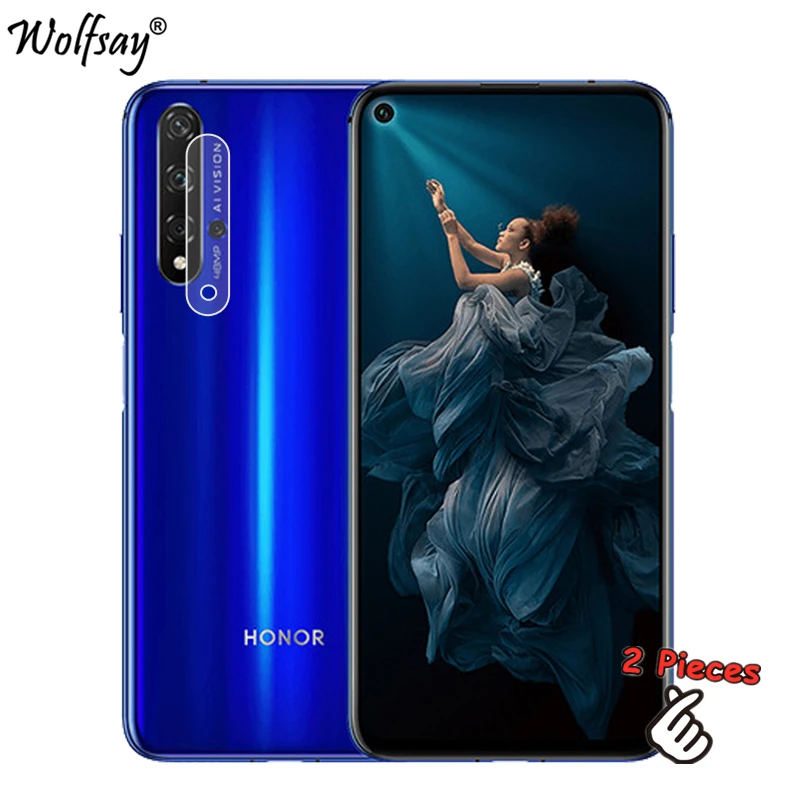 2 шт нано камера стекло для huawei Nova 5T объектив Защита экрана полное покрытие