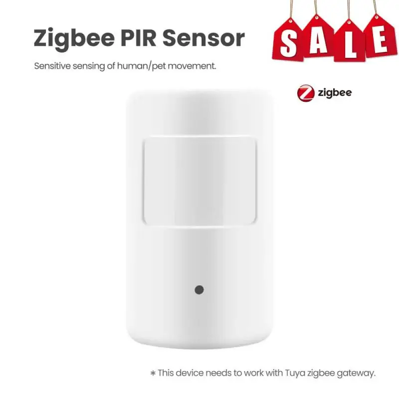 

Смарт-датчик движения Tuya Zigbee, датчик движения с подставкой для ног