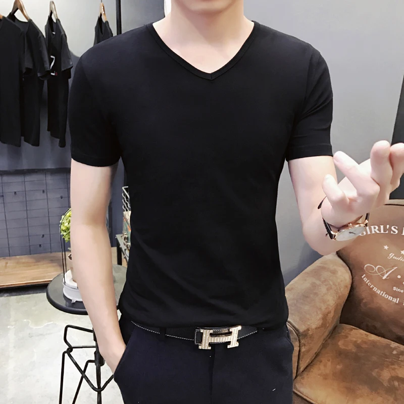 

J1742 -Workout fitness men Short sleeve t shirt men thermal muscle bodybuilding wear compression Elastic Slim exercise clothing