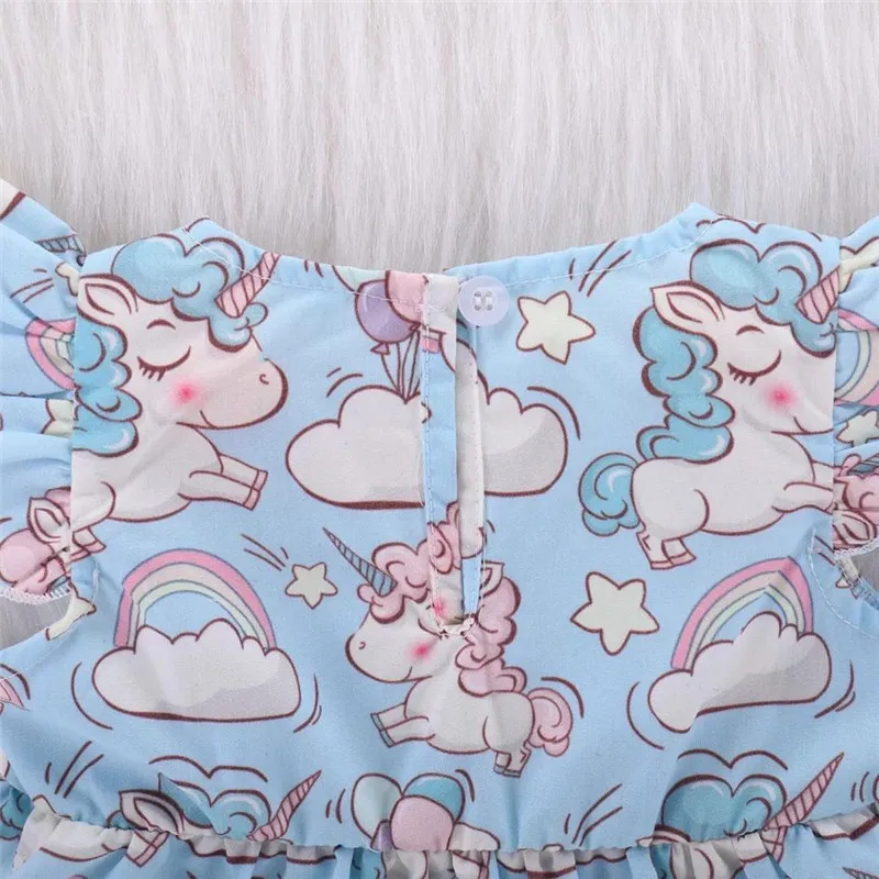 Детская одежда для малышки 2 предмета хлопковый топ + шорты милый рисунок