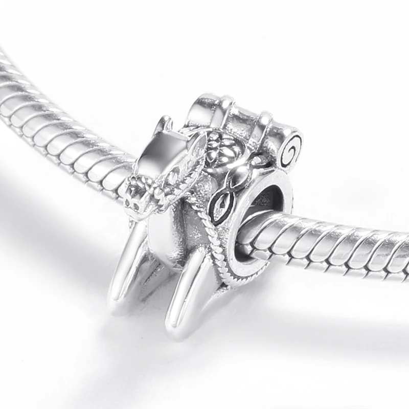 Новый 925 пробы Серебряный туристический экскурсионный в форме верблюда Бисер для