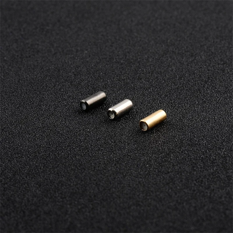 

20pcs Copper 4x10mm Tubular Rhodium Plated Brass Rubber Hat Pin Brooch Stopper DIY Brooch Gift Jewelry Findings Accessories