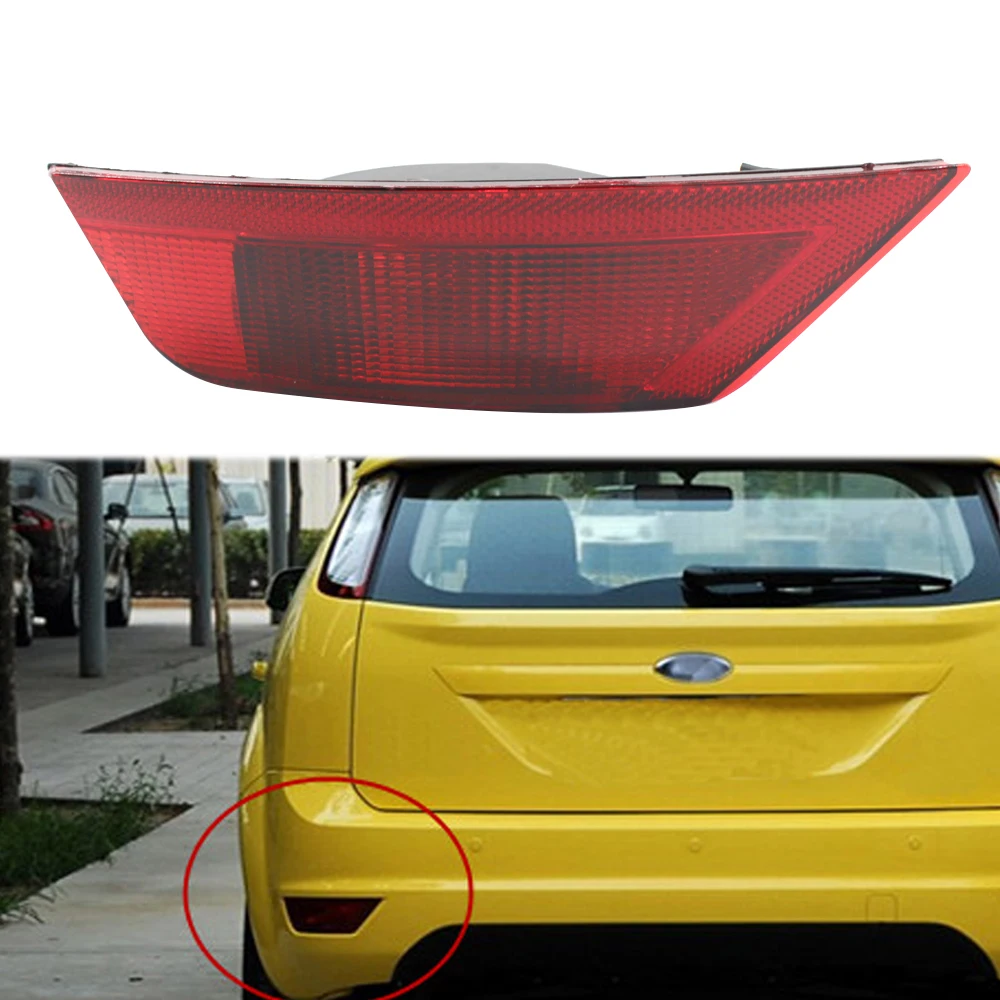 Левый Правый автомобильный отражатель заднего бампера задние противотуманные