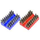 Отвертки для электродрели 33 шт.компл., отвертки, биты для гаечных ключей, портативный магнитный сверхтвердый ручной инструмент для ремонта с высоким крутящим моментом