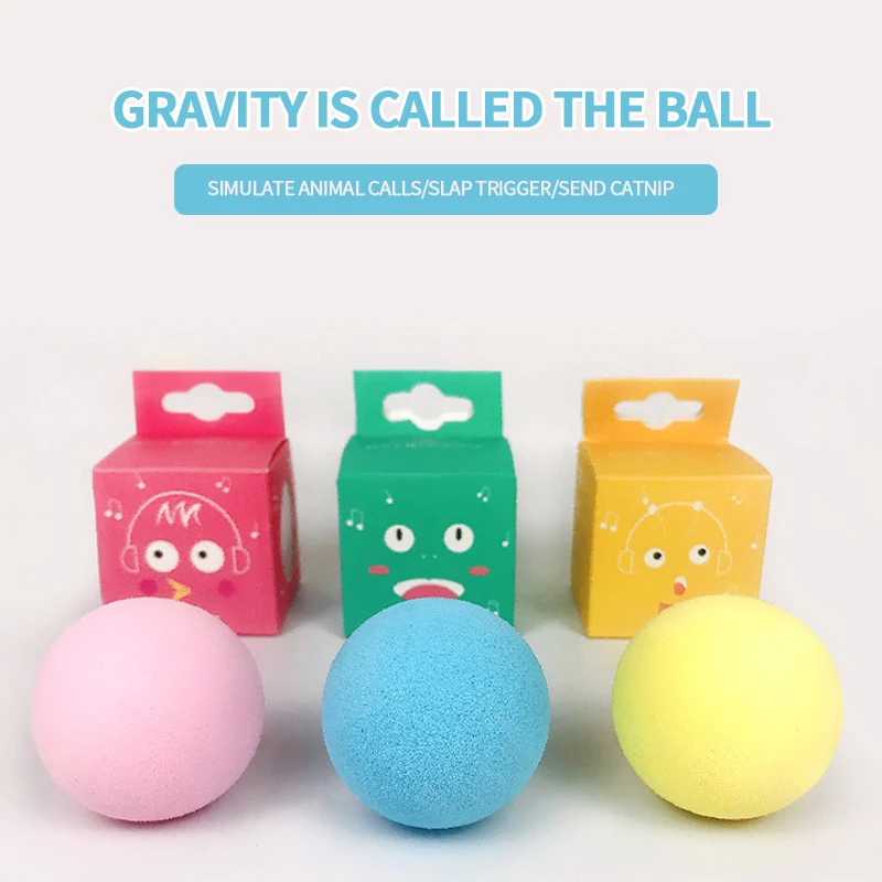 

Stress Relief 50MM Round Sounding Ball Fidget It Toys Simple Animal Sounding Ball Children's Puzzle Squeeze Toy